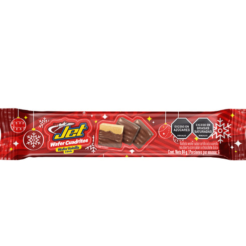 CHOCOLATINA JET WAFER 6U 84G CUADRITOS